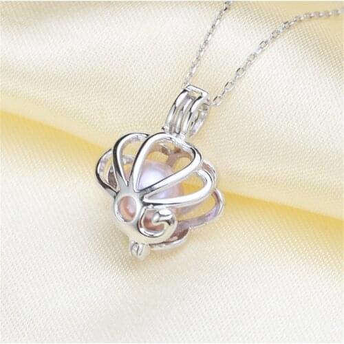 S925 Sterling Silver Screw Eye Pin Bail Top Drilled Beads End Cap For DIY Pearl Charm Pendant Connectors Jewelry Making