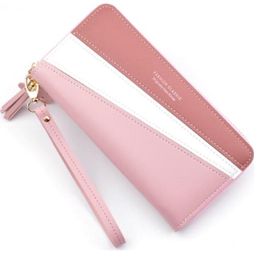 Women Long Wallet Female Credit Card Holders Carteras Para Portefeuille Mujer Zipper Purse Clutch Coin Portfel Damski Carteira