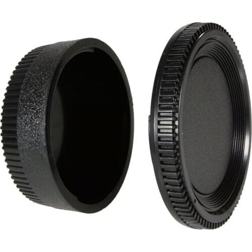 1 Pairs Camera Body Cap + Rear Lens-Cap for N Camera Body Cap + Rear Lens Caps for Nikon F Mount AI AF AF-S Lens Anti-dust