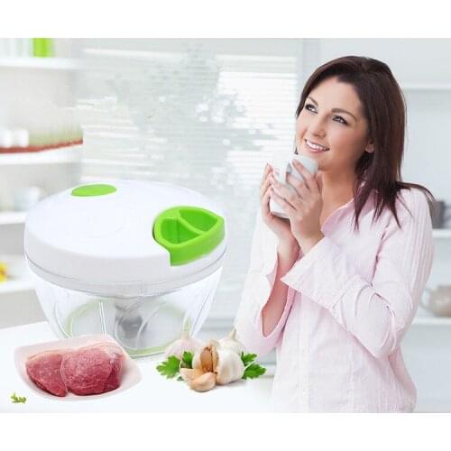 1PC Multifunction Vegetable Chopper Cutter Processor Garlic Cutter Vegetable Fruit Twist Shredder Manual Meat Graters OK 0523