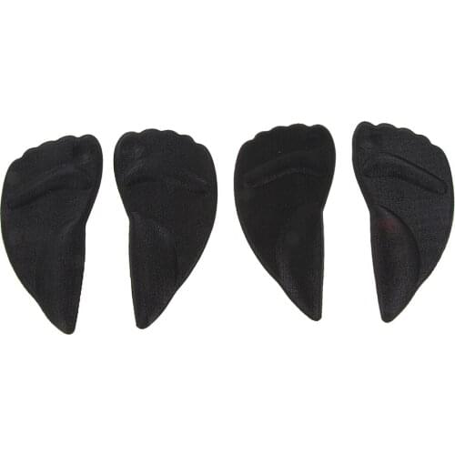 2 Pairs Adhesive Arch Support Cushions Forefoot Pads Half Insoles for Foot Care Pain Ease
