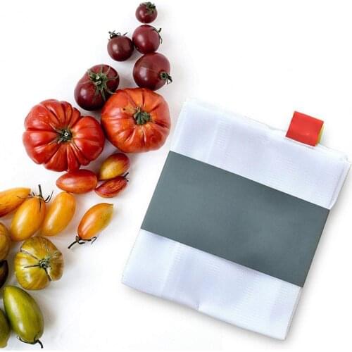 5Pcs Grocery Bag Reusable Large Capacity Mesh Vegetable Fruit Washable Storage Pouch for Shopping