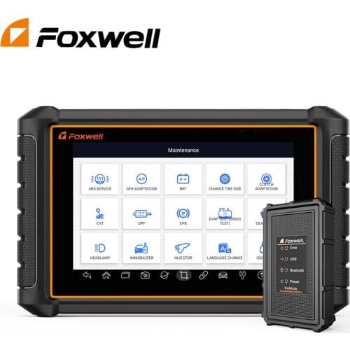 FOXWELL GT65 OBD2 Scanner Code Reader Full System Active Test Bluetooth ABS SAS Oil DPF EPB Reset OBD 2 Diagnostic Free Update