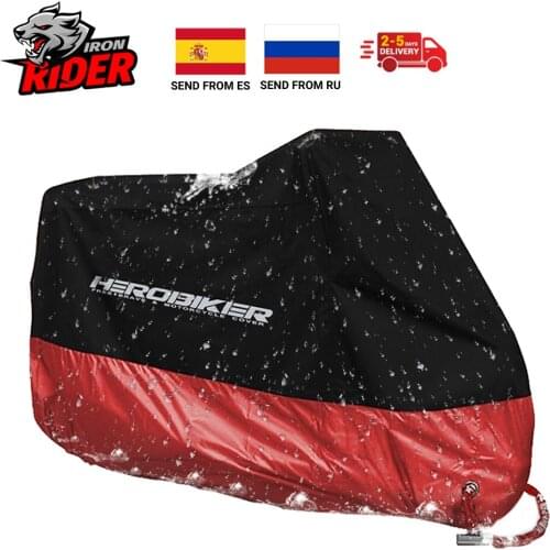 HEROBIKER New Motorcycle Cover Bike All Season Waterproof Dustproof UV Protective Outdoor Moto Scooter Motorbike Rain Cover