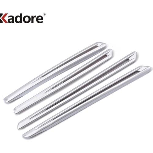 For Volkswagen For VW Tiguan 2017 2018 2019 Car Front Door Audio Speaker Strip Decoration Cover Trim Styling Mouldings Sticker