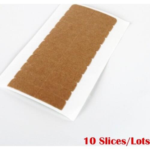 10 Pieces/Lot High Grade Adhesive Double Sided Tape Strong Super Tape For Hair Extensions Skin Weft Human Remy Waterproof Tapes