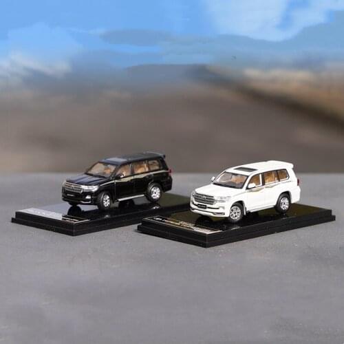 1/64 Metal Alloy Die Casting Land Cruiser LC200 SUV Simulation Car Model Adult Collection Childrens Toy Gift Display