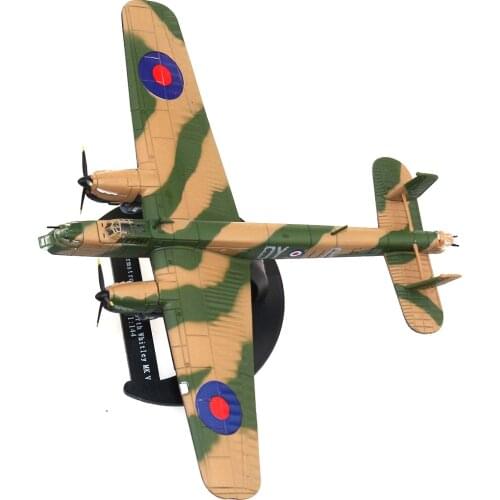 15524 Diecast Military - Plane Models Toys Army 1:144 Armstrong whitworth whitley Die cast Airplane Model Collection Gift
