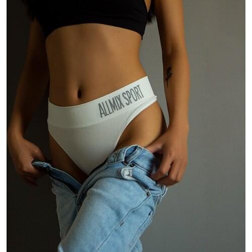 Sexy Women Mid Rise G-string Thongs Underwear Seamless Female Cotton String Breathable Underpants Lady Intimates Lingerie Tangas