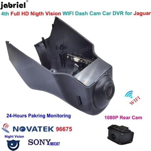 Full HD Hidden Wifi Car Dvr Dash Cam Camera Recorder 24H For Jaguar XJ XJR 2016 2017 for Jaguar F-Type 2014 2015 2016 2017 2018