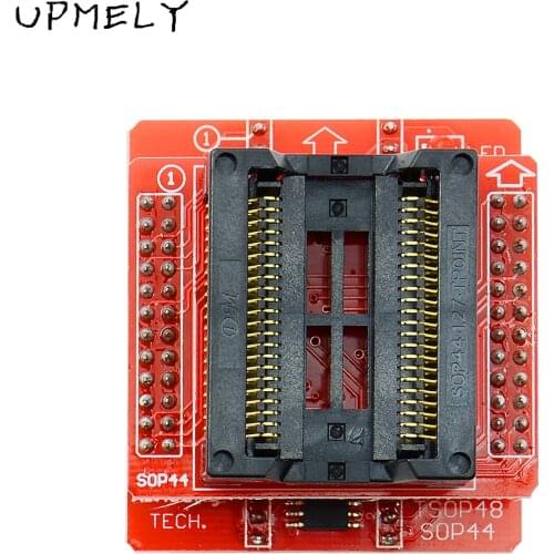 NEW ARRIVAL V3 TSOP48 IC Adapter+SOP44 For MiniPro TL866CS TL866A TL866II PLUS Universal Programming Calculator High Quality