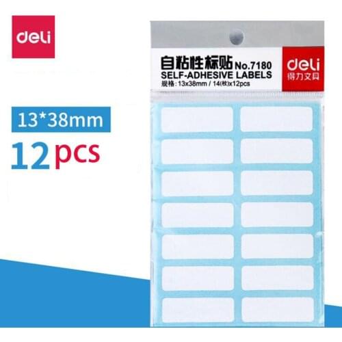12 Pieces X14) Package Stationery Labels / Stickers White Labels Write Name Stickers Blank Stickers Labels