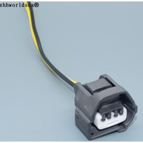 Worldgolden 2Pin for Toyota Cam automotive Connector 90980-10947 Crankshaft position sensor connetor 7283-7023-10