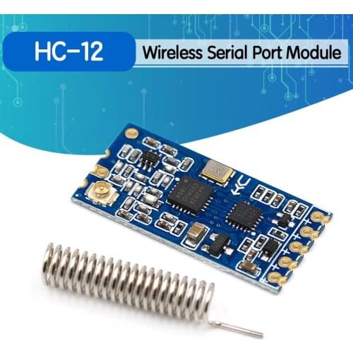 433Mhz SI4463 HC-12 Wireless Serial Port Module 1000M Replace Bluetooth Original