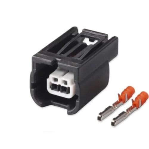 500 Sets 2 pin 0.6mm 7283-2090-30 female auto plastic waterproof connector DJ7028K-0.6-21