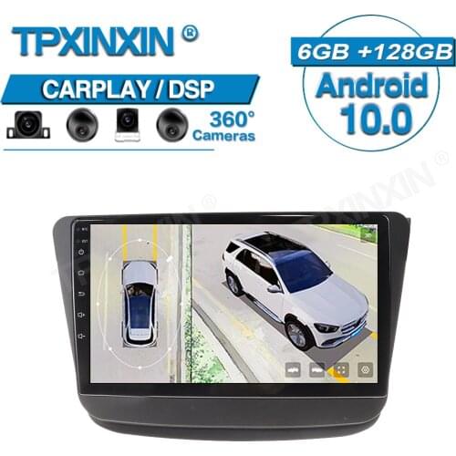 6+128G Android For SUZUKI Wagon R 2018 2019 360 HD Auto Surround View Camera Car Multimedia Player Stereo Radio GPS Navigtion