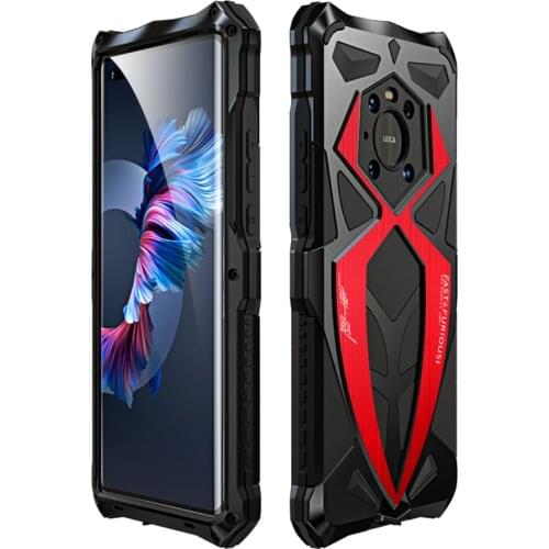 Aluminum Metal Silicon Shockproof Fundas Cover for Huawei Mate40 Mate 40 Pro Plus 40pro Mate40pro 5G Case Coque TPU Bumper Shell