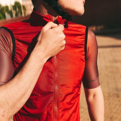 Endless 2021 The New Cycling Vest Maillot Ciclismo Hombre Autumn Road Racing Mountain Bike Team Windproof Sleeveless Sportswear