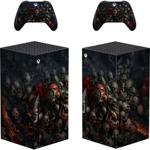Kulou Style Xbox Series X Skin Sticker for Console & 2 Controllers Decal Vinyl Protective Skins Style 1