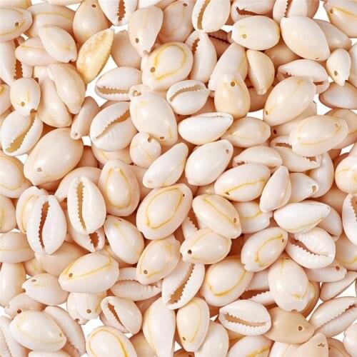 Spiral Shell Beads Oval Cowrie Shells bead for Fashion Jewelry Making DIY accessories, Seashell,9~12x10~16x3~7mm,Hole: 1~2mm F70