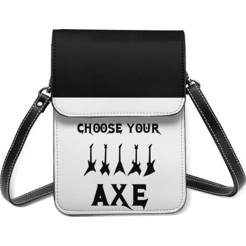 Hard Rock Shoulder Bag Gift Stylish Mobile Phone Bag Leather Business Female Bags