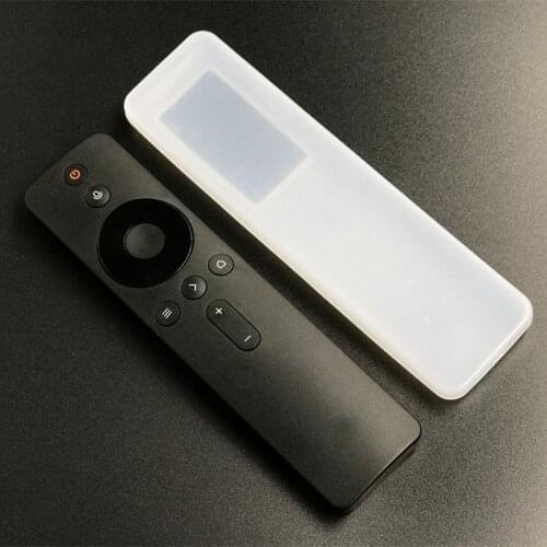 Universal Silicone Remote Control Cover for Xiaomi 4A 4C TV Set-top Box Dustproof Voice Button Remote Protective Case 15x4x1.5cm