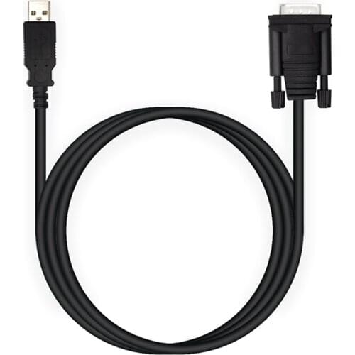 USB to RS232 Female Serial Data Cable 9 PIN 1.8 Meter for Electronic Display Electronic Scale Extension Cable