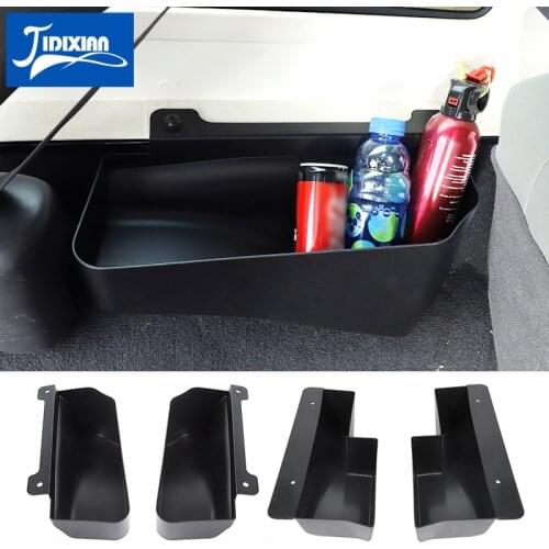JIDIXIAN Stowing Tidying for Jeep Wrangler JK Car Trunk Side Storage Box Organizer for Jeep Wrangler JK 2007-2017 Accessories