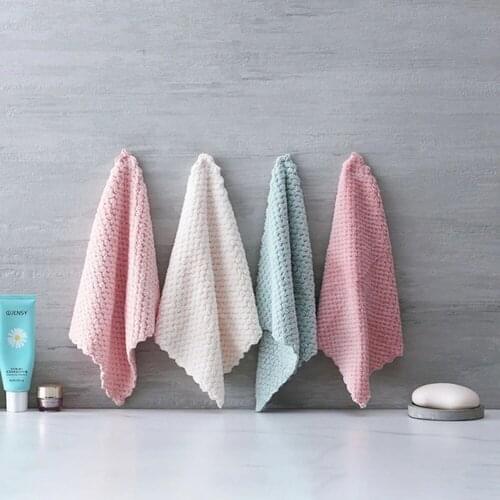 4pcs Super Absorbent Microfiber Kitchen Dish Cloth High-efficiency Tableware Household Cleaning Towel Kitchen Tools Gadgets