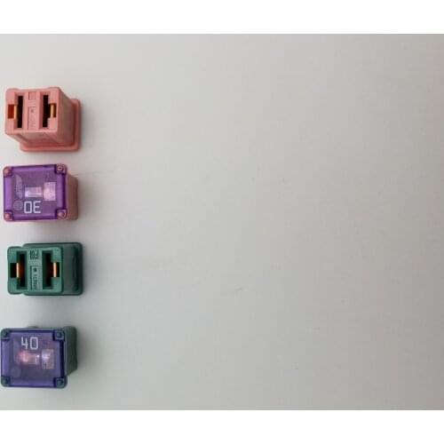 Auto square fuse short foot fuse insert special small insurance box 30A 40A