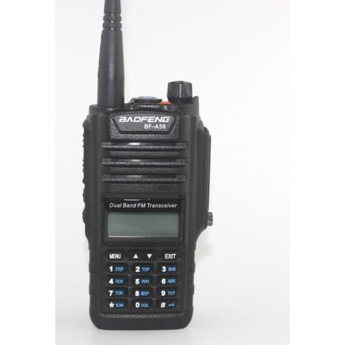 BAOFENG BF-A58128CH Dual Band136-174&400-520MHZ Dust-proof Walkie Talkie Waterproof Handy Hunting Radio Receiver With Headfone