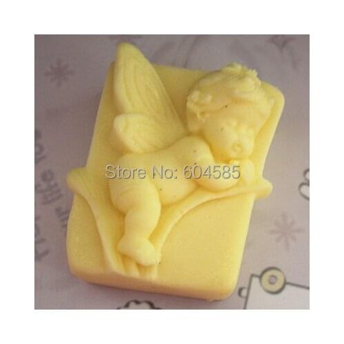 C188 soap mold/handmade soap mold/silicone mold/soap die/silica gel soap die angels slee