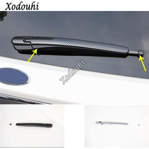 For Ford Explorer U625 2019 2020 2021 Car Styling Windscreen Trim Cover Rear Glass Wiper Nozzle Tail Window Frame Sticker Parts