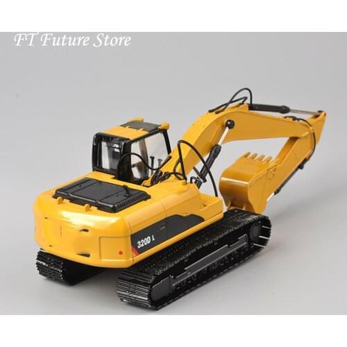 1/50 Collectible Engineering Vehicle Models Alloy Diecast 320D L Hydraulic Excavator 55214 Model for Fans Children Gifts