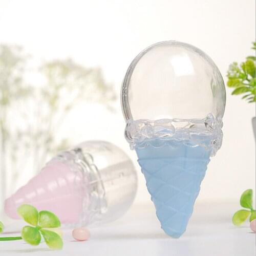 Candy box bag chocolate gift clear plastic ice cream for Birthday Wedding Party Decoration craft DIY favor baby shower Wh