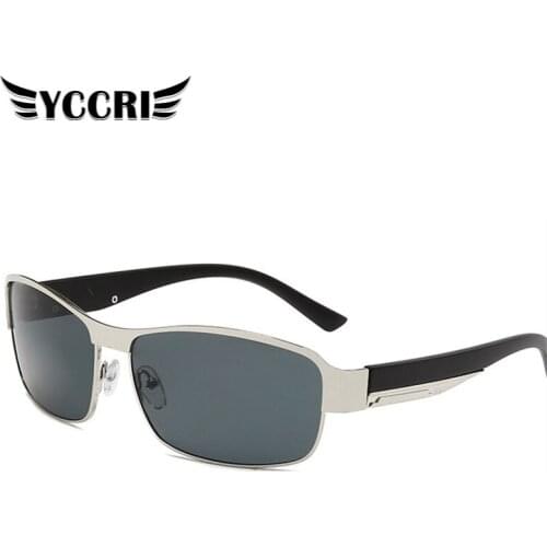 2021 New Trend Mens Polarized Sunglasses Half-frame Lightweight Driving Glasses Fishing Day and Night Driving Mens Sunglasses