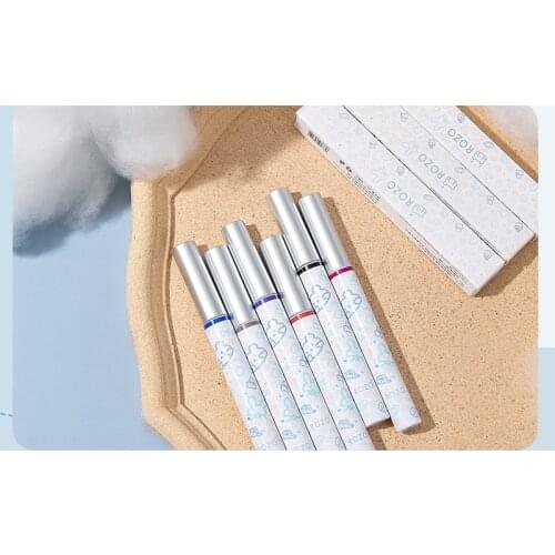 ROZO Mascara Lengthening Black Lash Eyelash Extension Eye Lashes Brush Beauty Makeup Long-wearing 6 Colors Eyelashes Eye Makeup