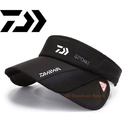 Daiwa New Summer Autumn Fishing Cap Uv Protection Adjustable Breathable Sunshade Sunscreen Hat Quality Wicking Outdoor Sport Cap