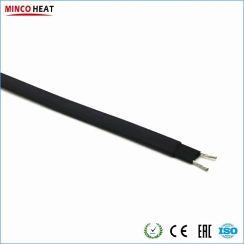 20m 220V 12MM 25W/M 65 C Degree Pipe Defrost Roof and Gutter Deicing Freeze Protection Self Regulating Heating Cable
