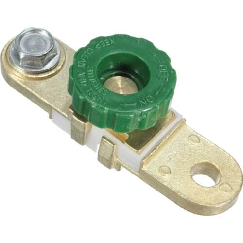 Universal Car Battery Switch Battery Terminal Link Switch Quick Cut-off Disconnect Protector RV Car Battery Power-off Switch