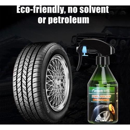 260ML Universal Car/ Truck /Motorcycle Tires Rubber Powerful Cleaning Fluid Polishing Waxing Agent Tire Retreading Agent