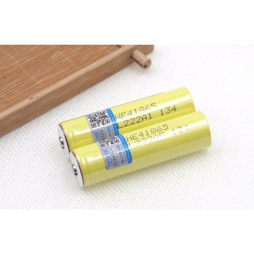 6pcs. The new varicore he4 18650 Li-ion battery 3.7 V 2500 mAh battery electronic special 20A 30A discharge + sharp