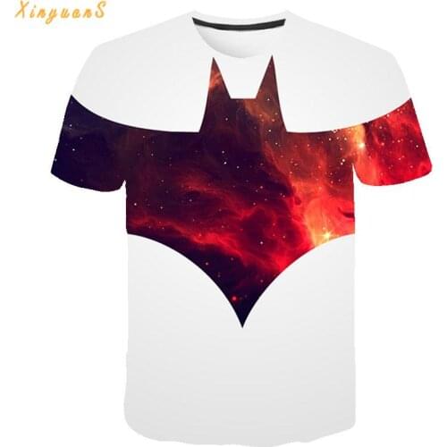 Womens 3D Digital Printing Large Size T-shirt Summer Loose Fashion Short Sleeve T-shirt Street Hip Hop Mister Crew Neck Top