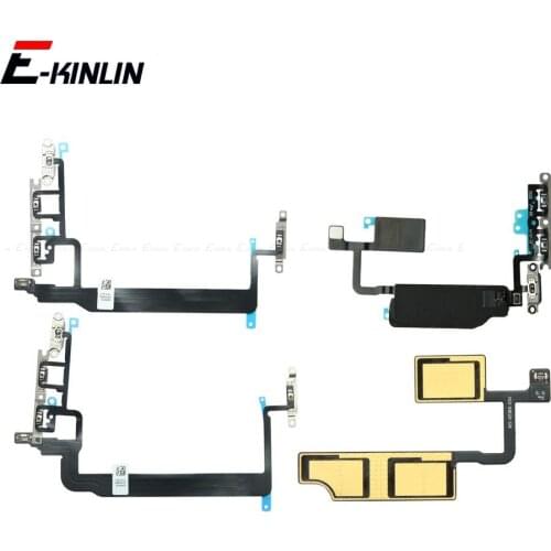 Volume Button Power Switch On Off Key Ribbon Flex Cable For iPhone 12 mini 12 11 Pro Max Replacement Parts