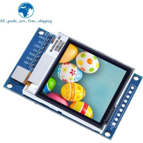 1.6 Inch OLED 1.6" TFT IPS OLED Transflective Display Module LCD Display DIY SPI Serial Port 130*130 Communicate for Arduino