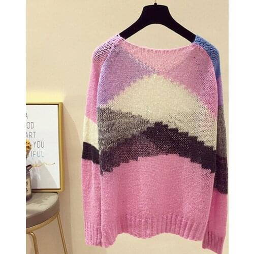 Mens Sweaters Women Pullover 2020 chun qiu zhuang New Long-Sleeve Sweater Loose Lazy Wind Wild Tops