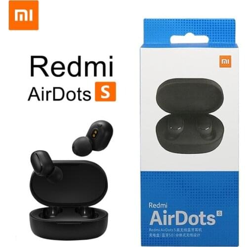 Xiaomi Redmi Airdots S Noise Reduction Earphones Original TWS Mi True Wireless Airdots S Earbuds AI Control Gaming Headsets Hot
