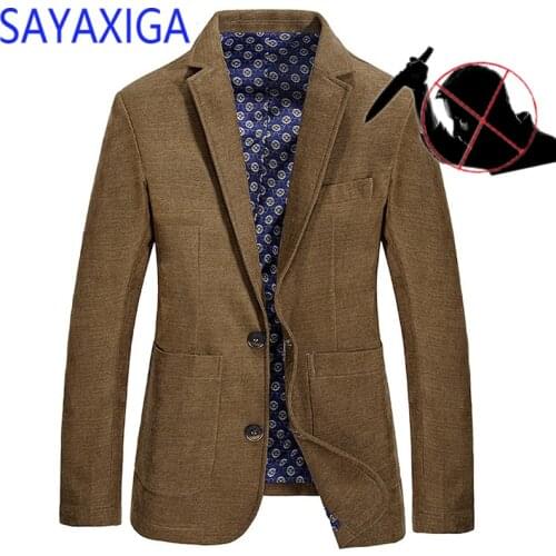 New Self defense Tactical Gear Stealth Anti Cut blazer Knife Cut Resistant Jacket Anti Stab Proof Clothing Cutfree Denim Blazer