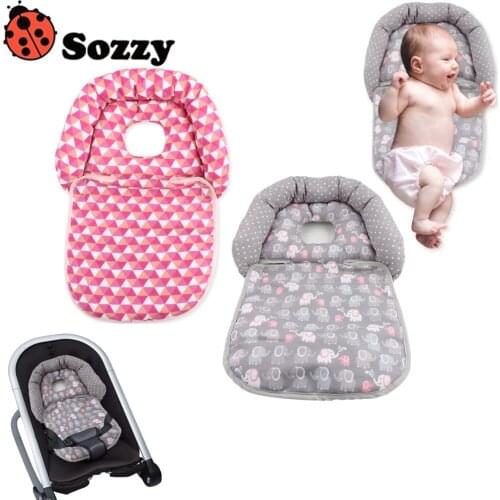 Sozzy Baby Car Seat Protection Soft Cosy Stroller Cushion Liner Pad Head Support Rest Matress Pillow