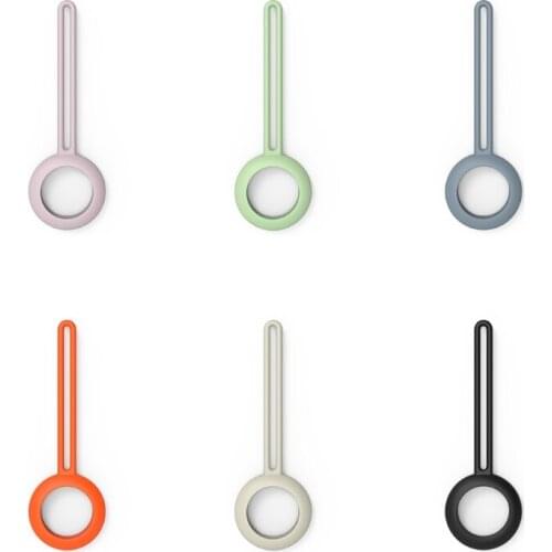 Durable Protective Cover Hang Soft Shell Use Directly Tracker Case for AirTags Tracker Anti-abrasion